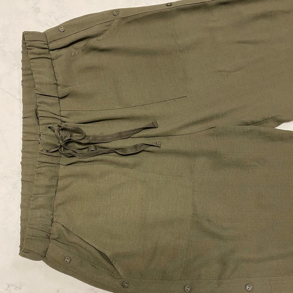 Doe & Rae OLIVE GREEN PANTS - Picture 6 of 9
